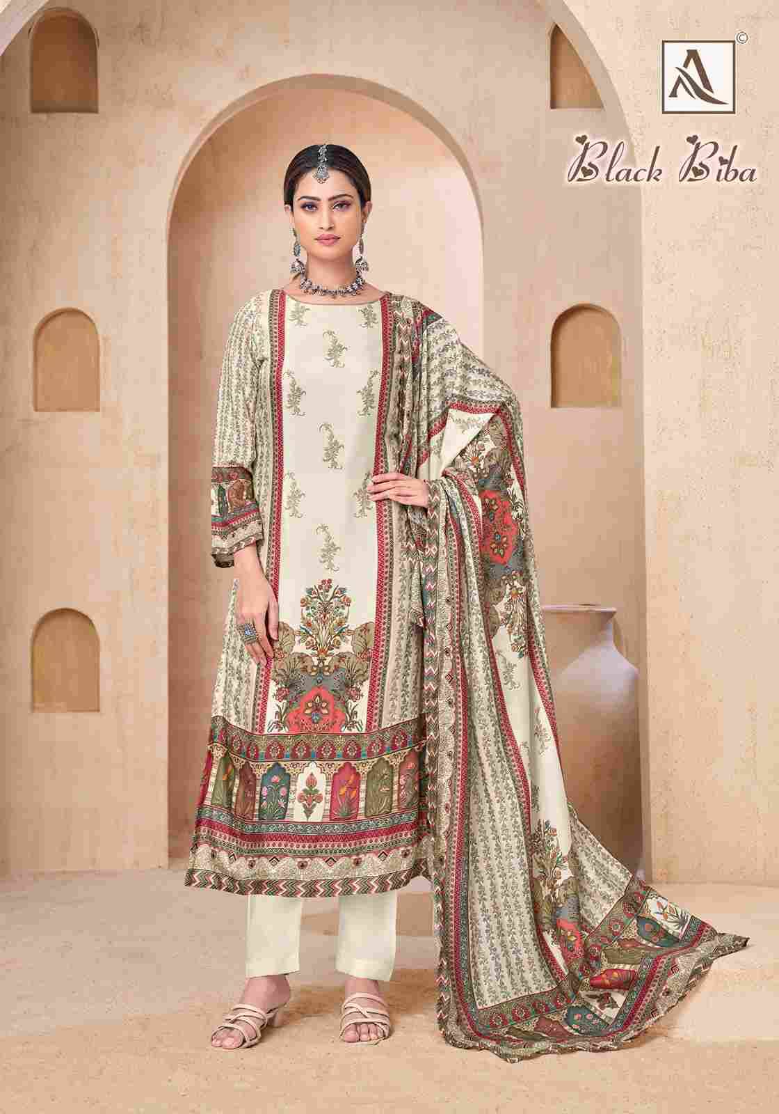 Black Biba By Alok Suit 1988-811-01 To 1988-811-10 Series Beautiful Festive Suits Stylish Fancy Colorful Casual Wear & Ethnic Wear Pure Viscose Muslin Embroidered Dresses At Wholesale Price