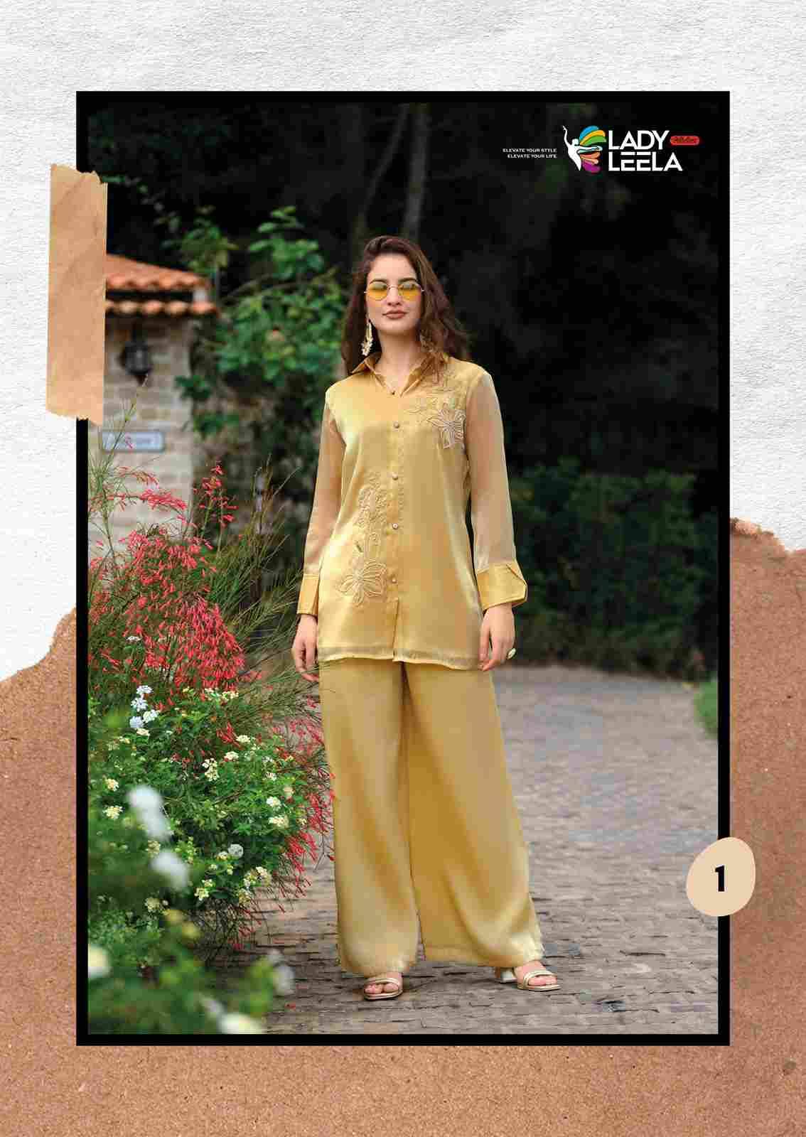 Marbles Vol-7 By Lady Leela 1 To 4 Series Designer Stylish Fancy Colorful Beautiful Party Wear & Ethnic Wear Collection Viscose Silk Co-Ord At Wholesale Price