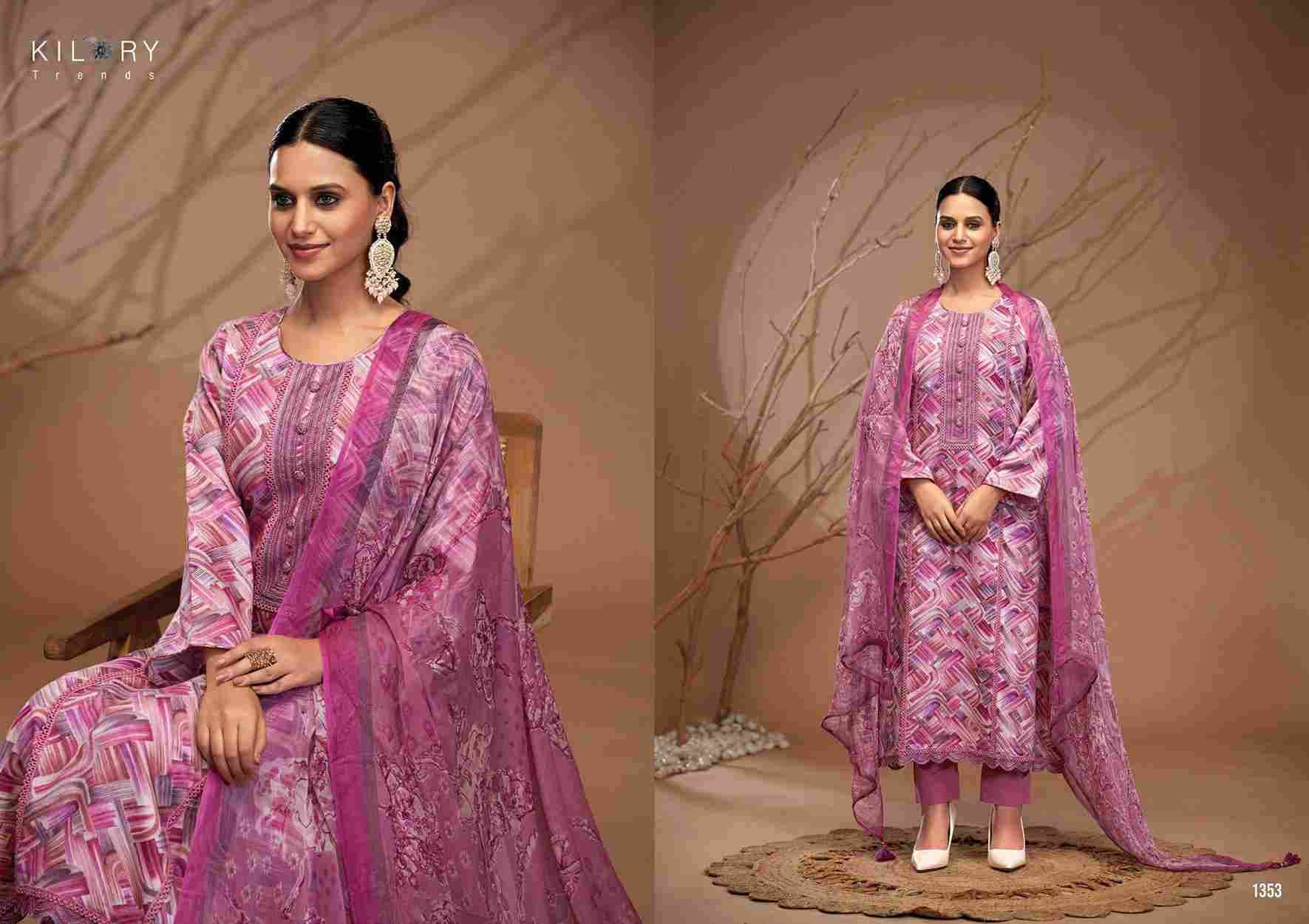 Wo Noor By Kilory 1351 To 1354 Series Beautiful Festive Suits Colorful Stylish Fancy Casual Wear & Ethnic Wear Pure Jam Cotton Dresses At Wholesale Price