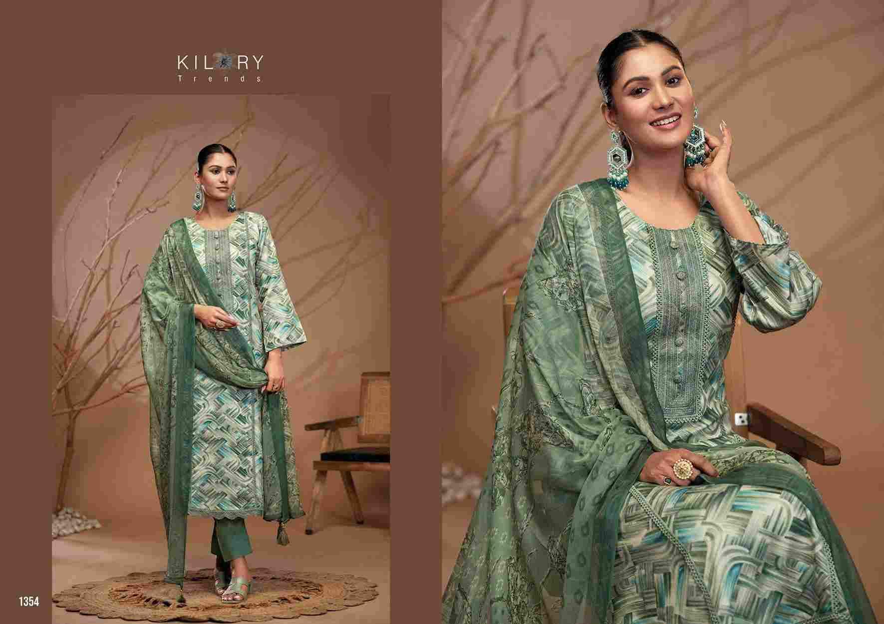 Wo Noor By Kilory 1351 To 1354 Series Beautiful Festive Suits Colorful Stylish Fancy Casual Wear & Ethnic Wear Pure Jam Cotton Dresses At Wholesale Price
