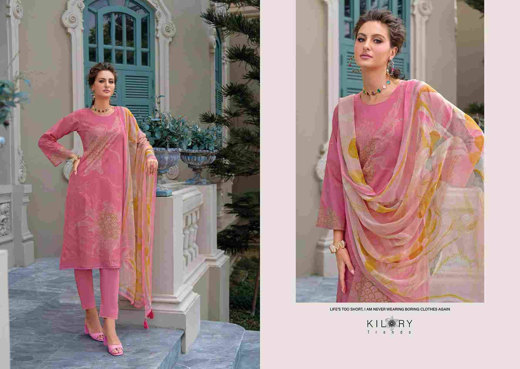 Wafa By Kilory 1401 To 1404 Series Beautiful Festive Suits Colorful Stylish Fancy Casual Wear & Ethnic Wear Pure Lawn Cotton Dresses At Wholesale Price