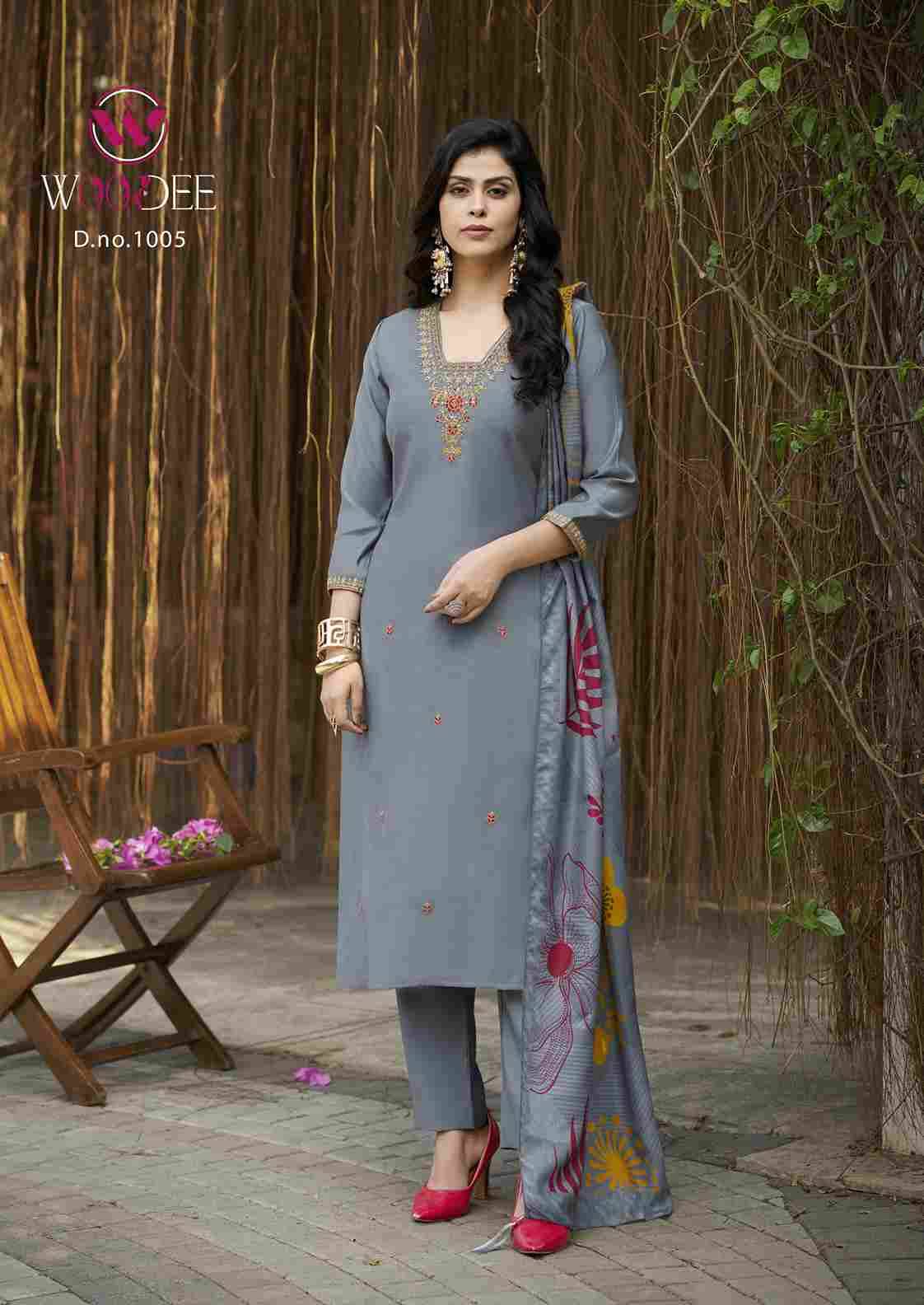 Miralee By Woodee 1001 To 1006 Series Designer Stylish Fancy Colorful Beautiful Party Wear & Ethnic Wear Collection Premium Rayon Dresses At Wholesale Price