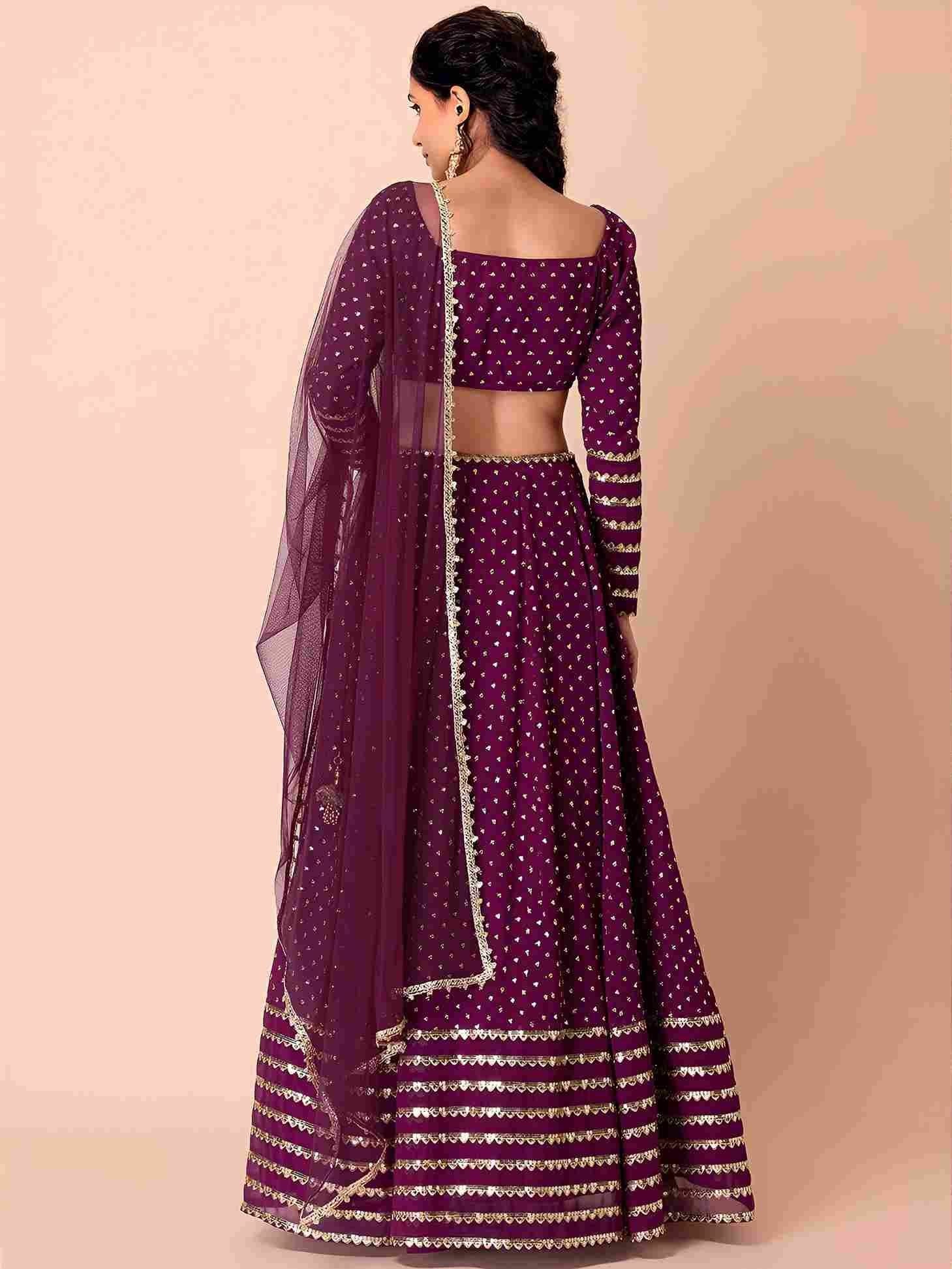 Zc-15074 By Fashid Wholesale Designer Beautiful Collection Occasional Wear & Party Wear Heavy Georgette Embroidered Lehengas At Wholesale Price