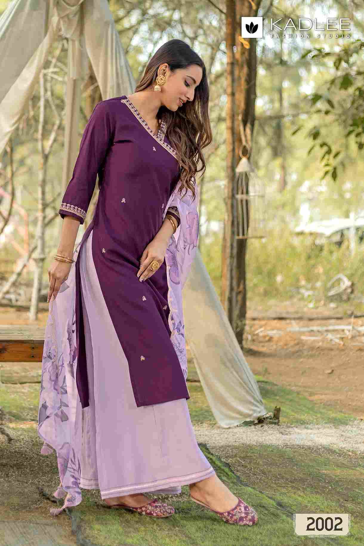Ranisa By Kadlee 2001 To 2006 Series Beautiful Festive Suits Colorful Stylish Fancy Casual Wear & Ethnic Wear Viscose Dresses At Wholesale Price