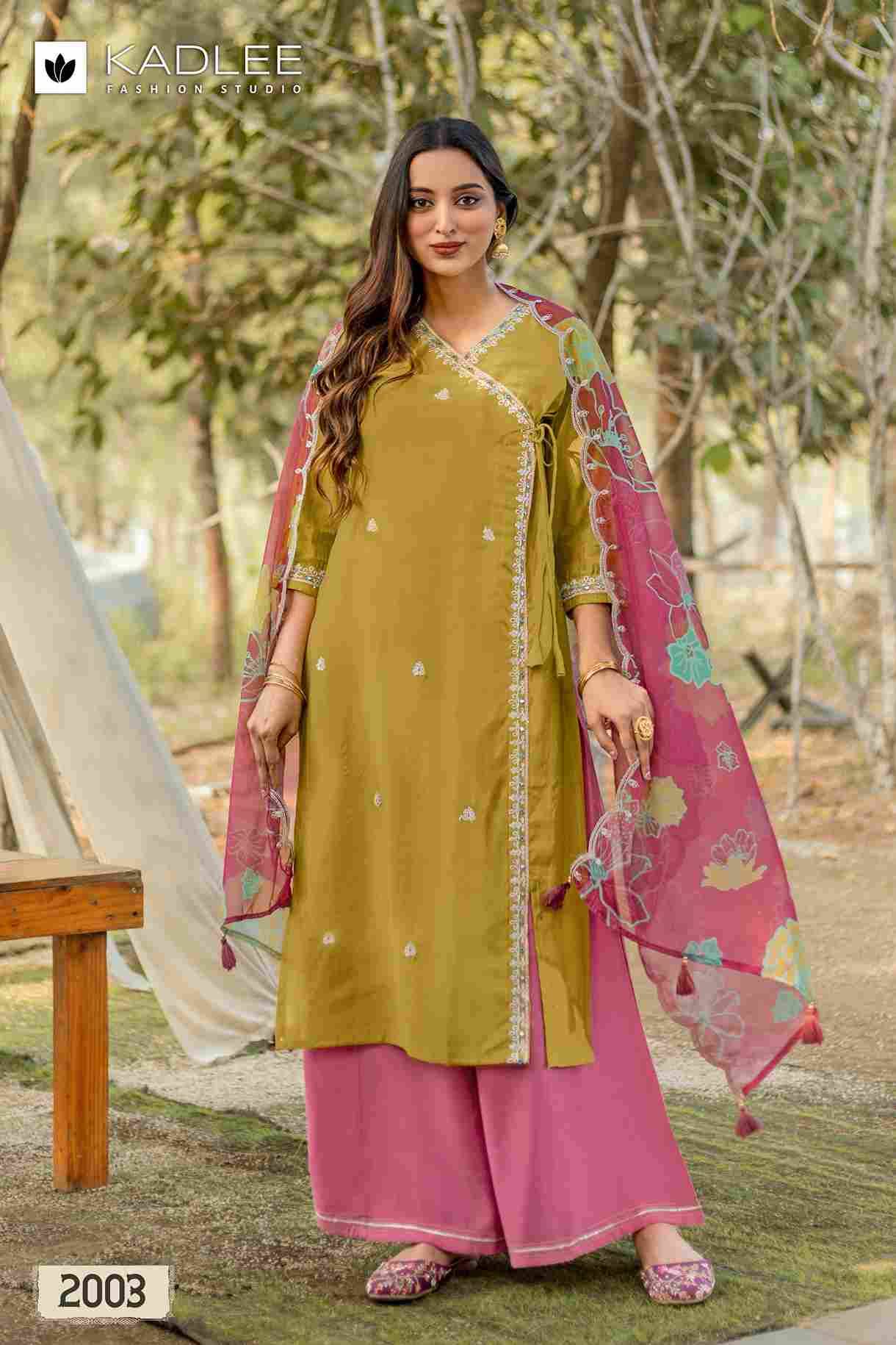 Ranisa By Kadlee 2001 To 2006 Series Beautiful Festive Suits Colorful Stylish Fancy Casual Wear & Ethnic Wear Viscose Dresses At Wholesale Price