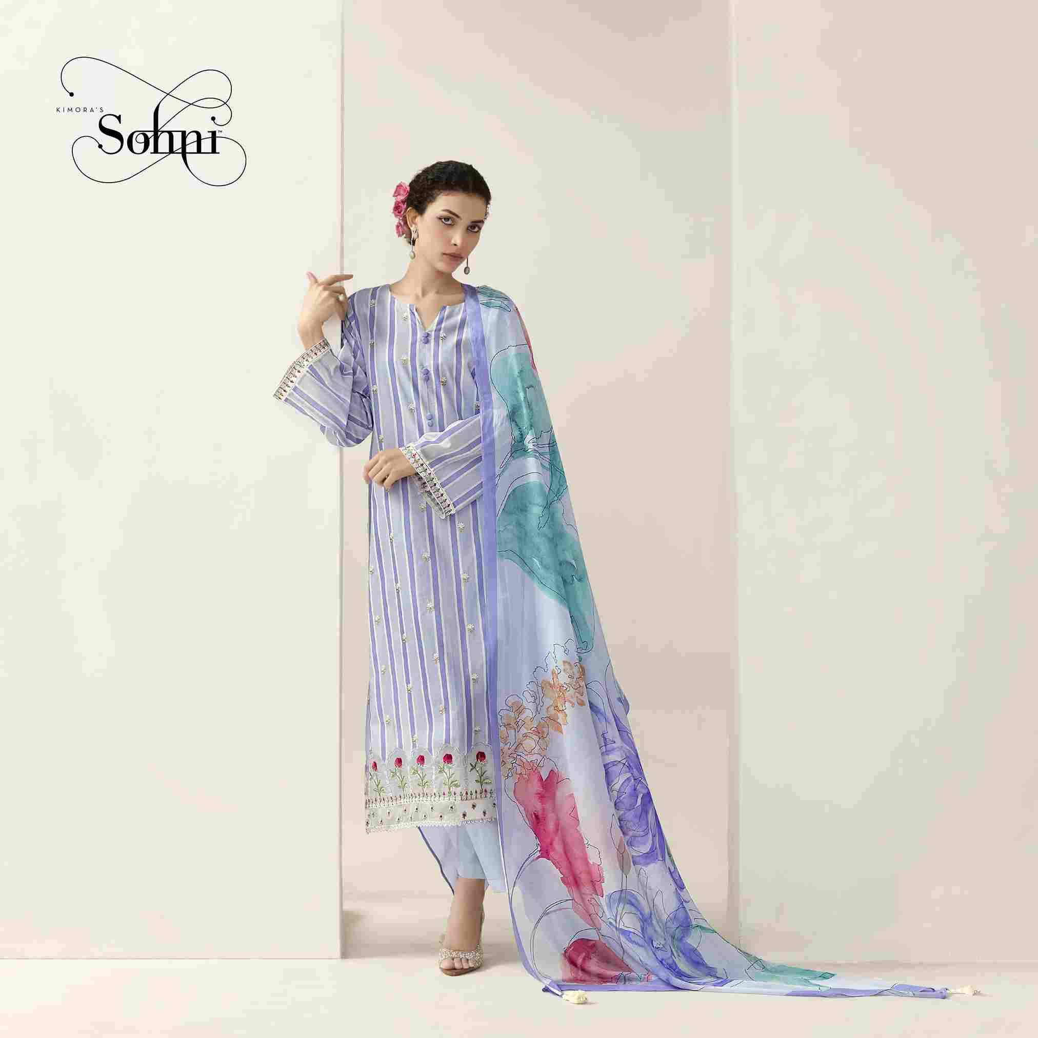 Cora By Sohni 381 To 384 Series Beautiful Suits Colorful Stylish Fancy Casual Wear & Ethnic Wear Pure Muslin Dresses At Wholesale Price