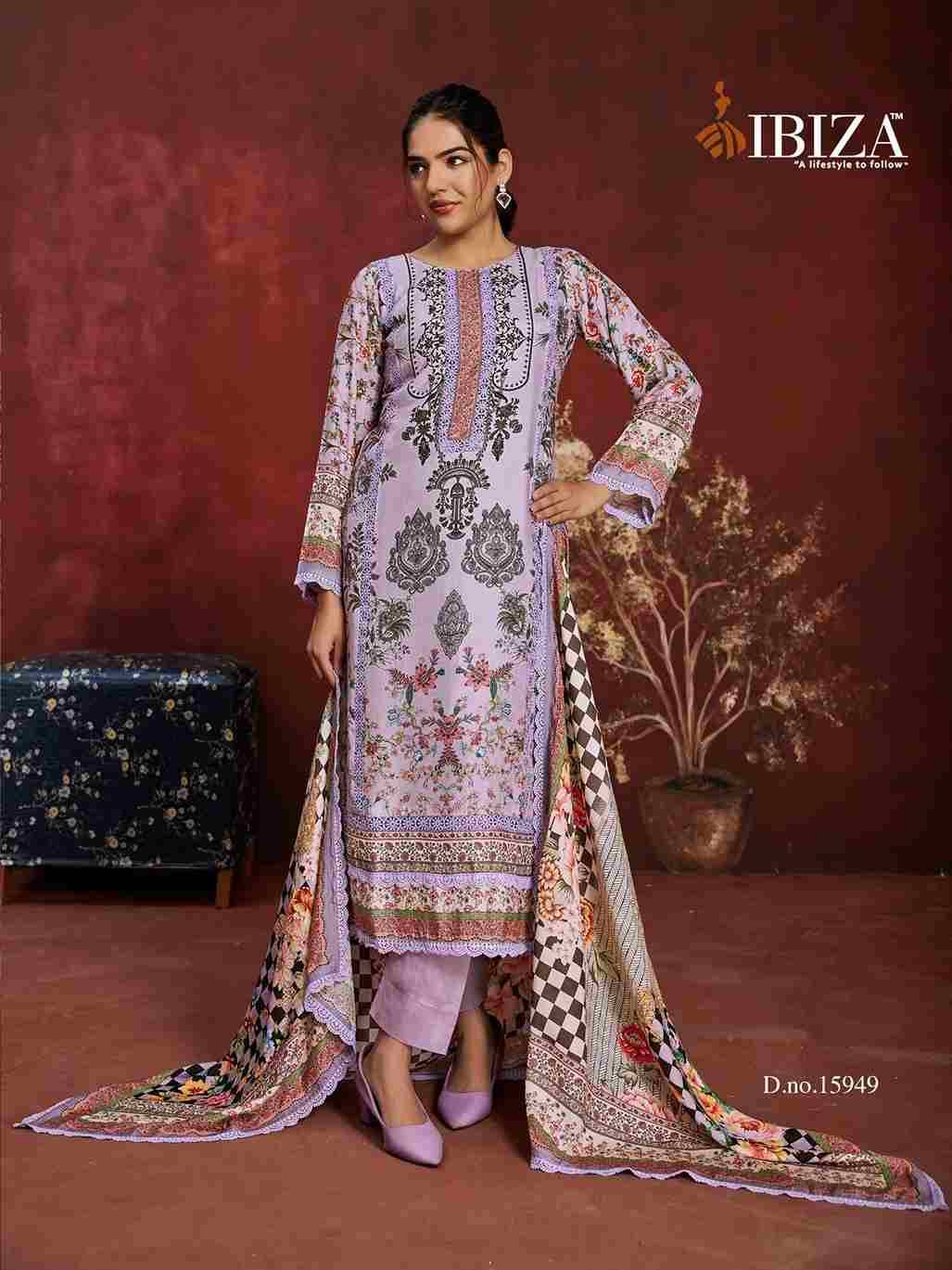 Riyasat Vol-9 By Ibiza 15948 To 15951 Series Designer Festive Suits Beautiful Fancy Stylish Colorful Party Wear & Occasional Wear Pure Bemberg Muslin Jacquard Dresses At Wholesale Price