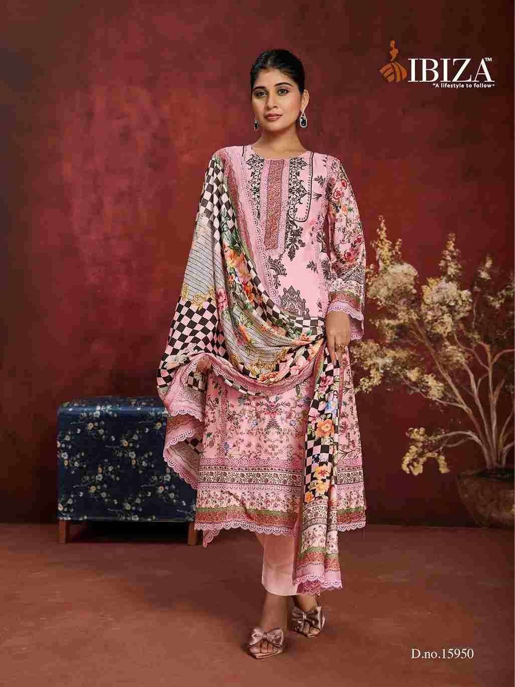 Riyasat Vol-9 By Ibiza 15948 To 15951 Series Designer Festive Suits Beautiful Fancy Stylish Colorful Party Wear & Occasional Wear Pure Bemberg Muslin Jacquard Dresses At Wholesale Price