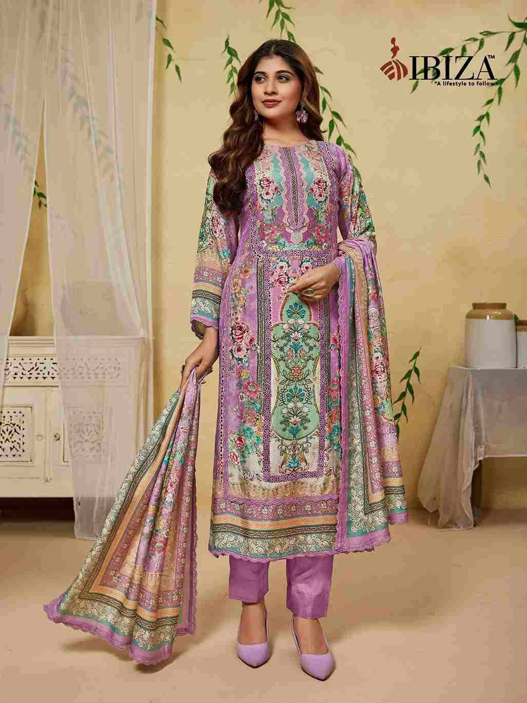 Mintra By Ibiza 15960 To 15963 Series Designer Festive Suits Beautiful Fancy Stylish Colorful Party Wear & Occasional Wear Pure Bemberg Muslin Dresses At Wholesale Price