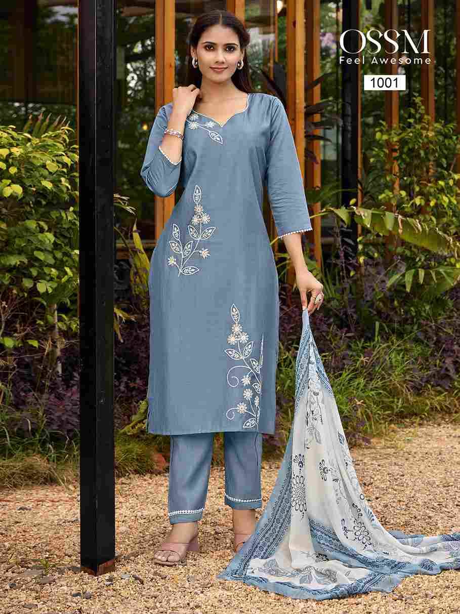 Noor By Ossm 101 To 106 Series Beautiful Festive Suits Colorful Stylish Fancy Casual Wear & Ethnic Wear Vertican Silk Dresses At Wholesale Price