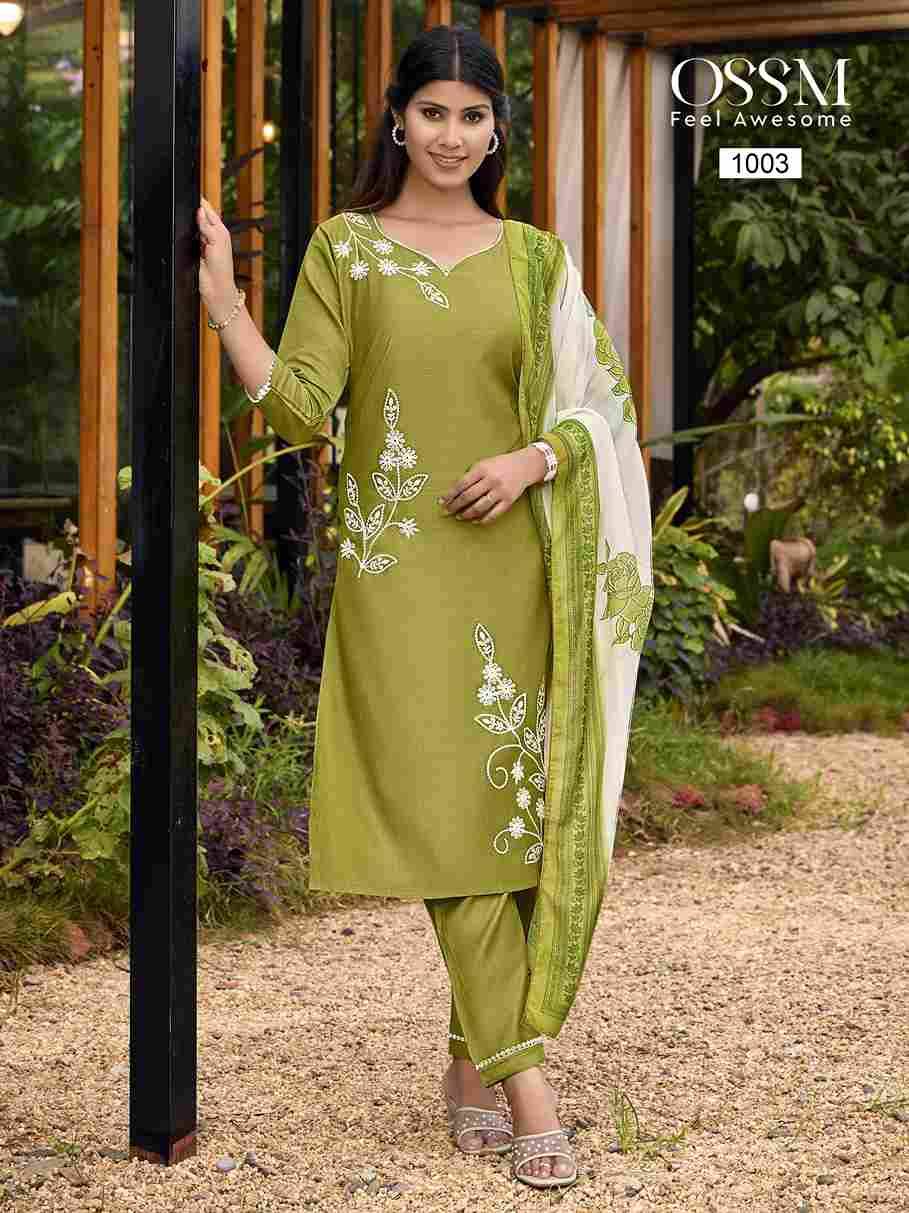 Noor By Ossm 101 To 106 Series Beautiful Festive Suits Colorful Stylish Fancy Casual Wear & Ethnic Wear Vertican Silk Dresses At Wholesale Price
