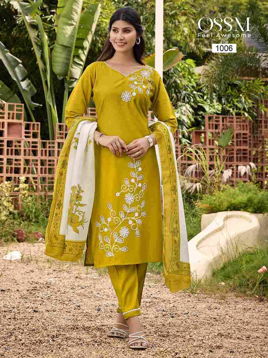 Noor By Ossm 101 To 106 Series Beautiful Festive Suits Colorful Stylish Fancy Casual Wear & Ethnic Wear Vertican Silk Dresses At Wholesale Price