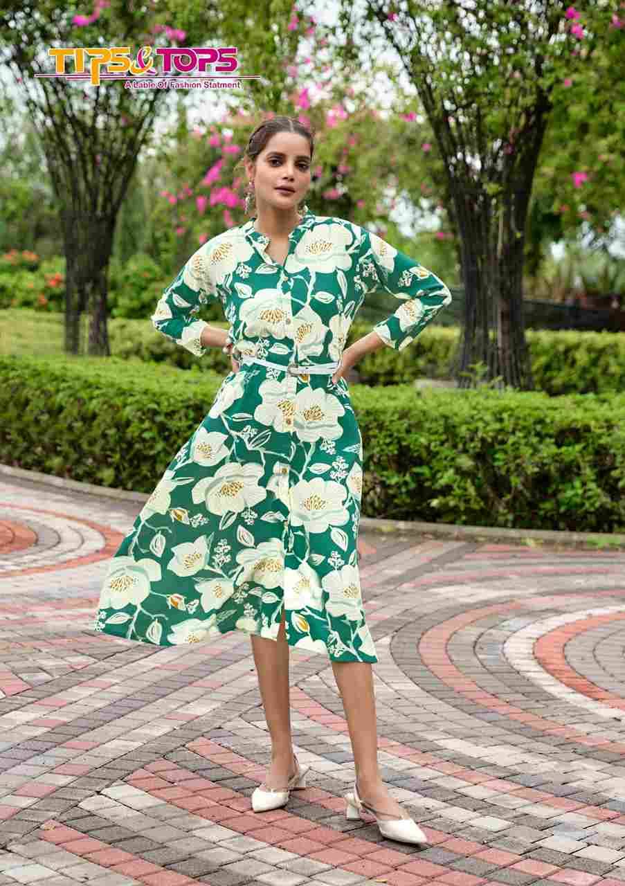 Mimi Vol-4 By Tips And Tops 4001 To 4006 Series Designer Stylish Fancy Colorful Beautiful Party Wear & Ethnic Wear Collection Heavy Rayon Kurtis At Wholesale Price