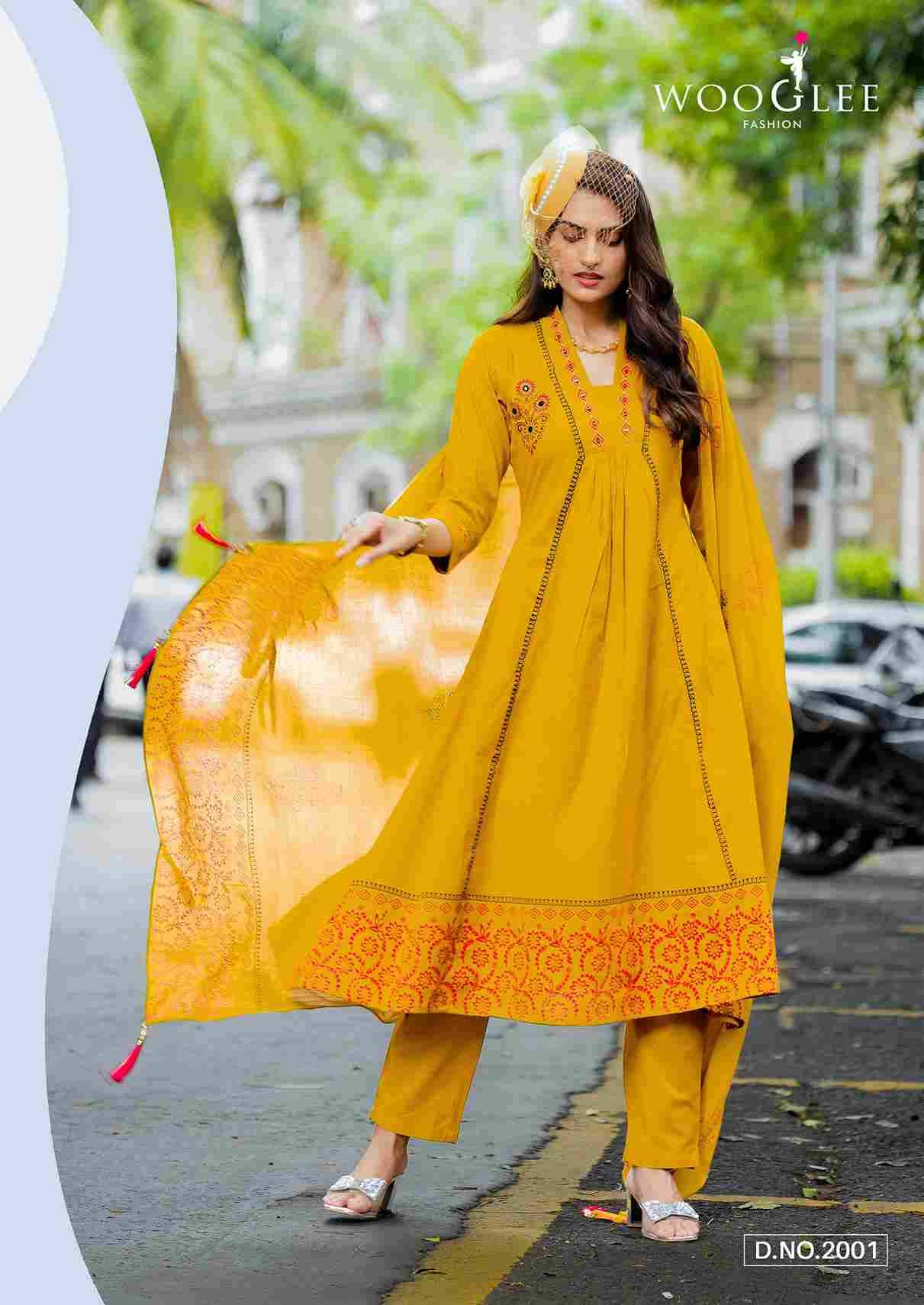 Tanya By Wooglee 2001 To 2004 Series Designer Festive Suits Beautiful Fancy Stylish Colorful Party Wear & Occasional Wear Pure Cotton Flex Dresses At Wholesale Price