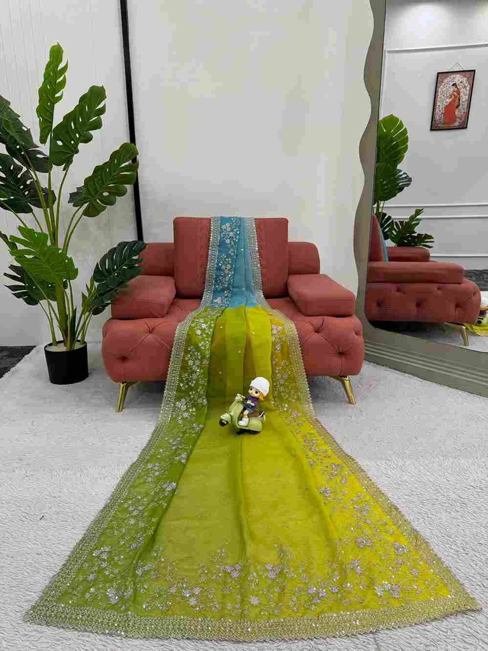 K-552 By Fashid Wholesale Indian Traditional Wear Collection Beautiful Stylish Fancy Colorful Party Wear & Occasional Wear Tibby Silk Sarees At Wholesale Price