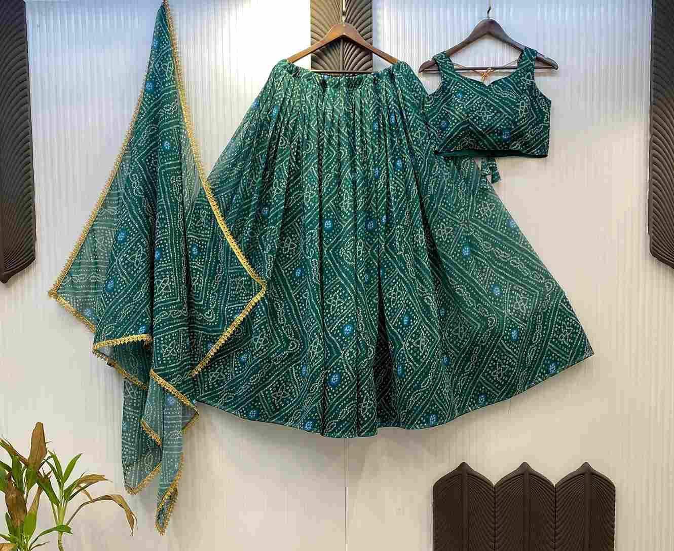 Le-637 By Fashid Wholesale 01 To 05 Designer Navratri Beautiful Collection Occasional Wear & Party Wear Georgette Printed Lehengas At Wholesale Price