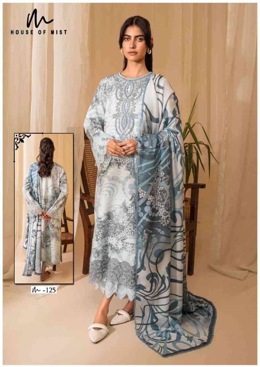 Ghazal Vol-13 By House Of Mist 121 To 126 Series Beautiful Pakistani Suits Colorful Stylish Fancy Casual Wear & Ethnic Wear Pure Cotton Print Dresses At Wholesale Price