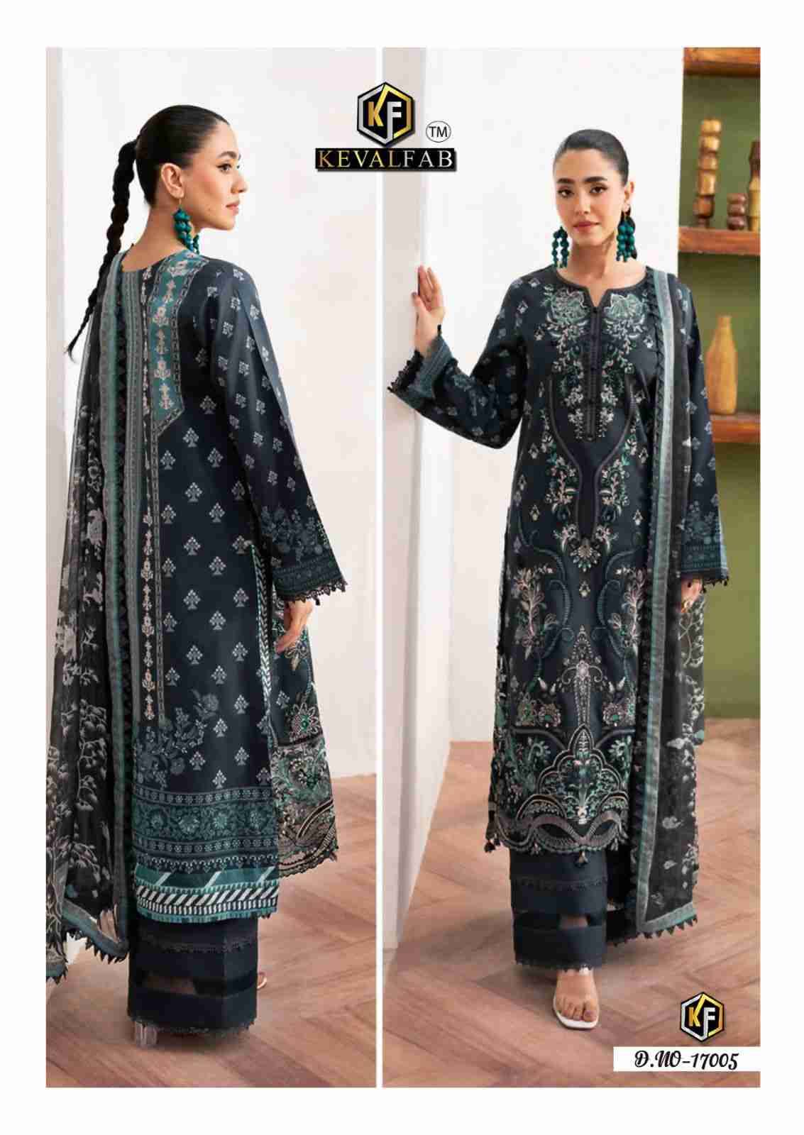 Maryum And Maria Vol-17 By Keval Fab 17001 To 17006 Series Beautiful Stylish Festive Suits Fancy Colorful Casual Wear & Ethnic Wear & Ready To Wear Heavy Cotton Print Dresses At Wholesale Price