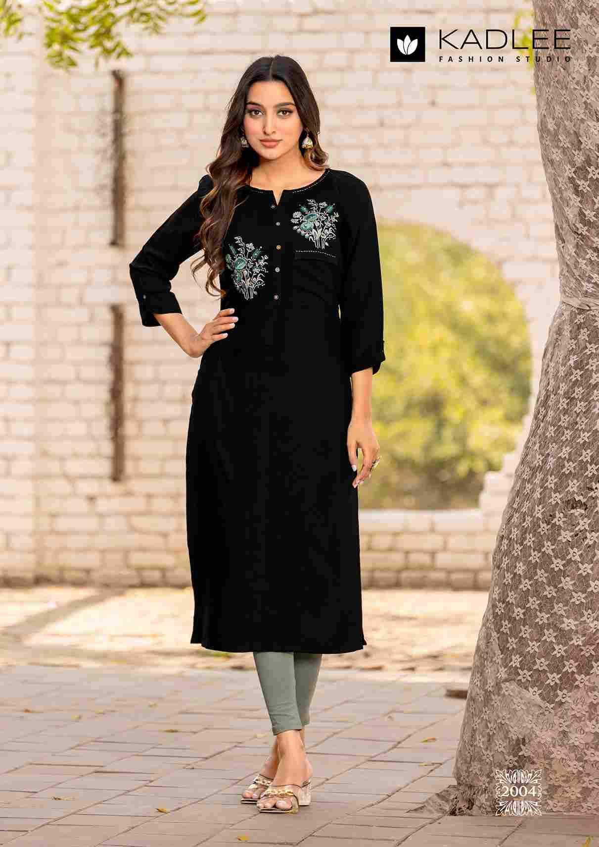 Sumer By Kadlee 2001 To 2006 Series Beautiful Stylish Fancy Colorful Casual Wear & Ethnic Wear Heavy Rayon Kurtis At Wholesale Price