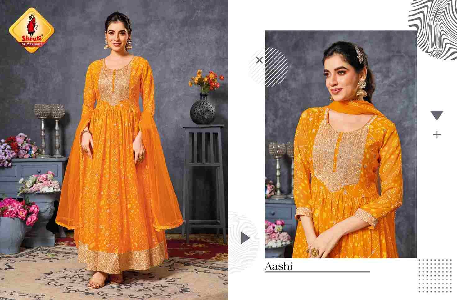 Sajawat Vol-2 By Shruti 101 To 103 Series Beautiful Stylish Fancy Colorful Casual Wear & Ethnic Wear Soft Georgette Gowns With Dupatta At Wholesale Price