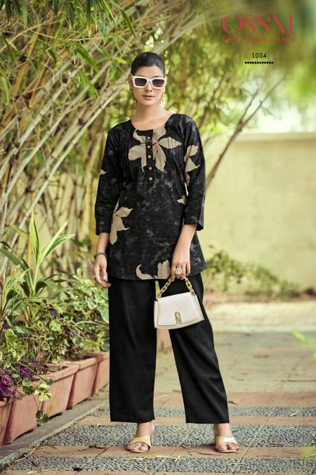 Honey By Ossm 1001 To 1006 Series Designer Stylish Fancy Colorful Beautiful Party Wear & Ethnic Wear Collection Vetican Co-Ord At Wholesale Price