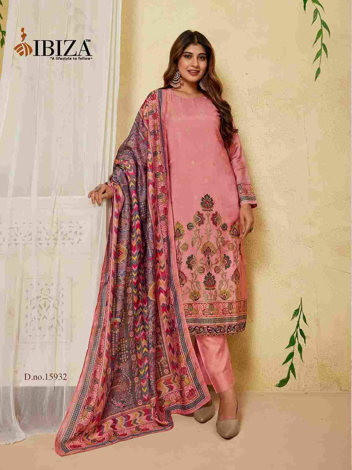 Alveera By Ibiza 15932 To 15935 Series Designer Festive Suits Beautiful Fancy Stylish Colorful Party Wear & Occasional Wear Pure Silk Dresses At Wholesale Price