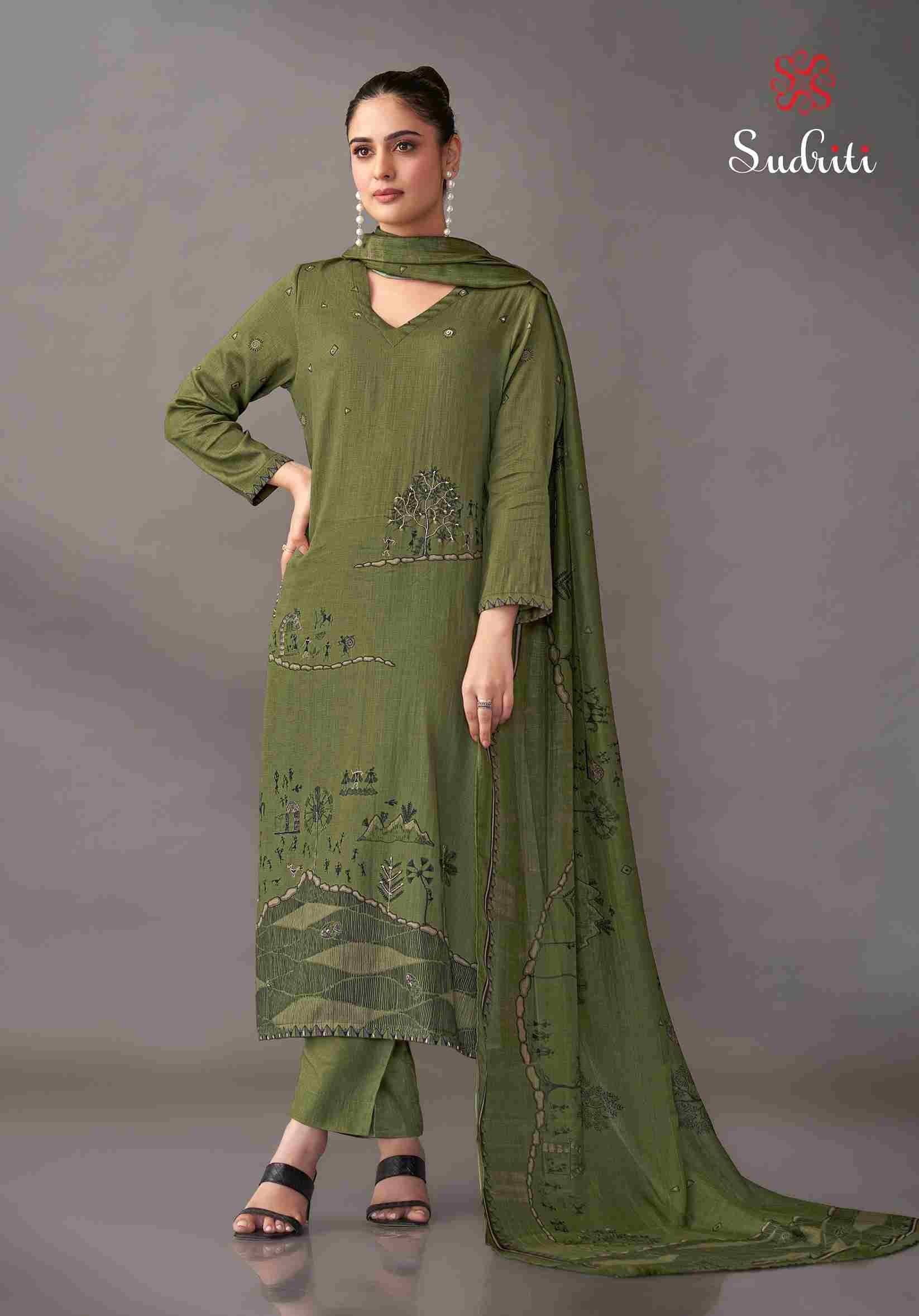 Habiba By Sudriti Beautiful Stylish Festive Suits Fancy Colorful Casual Wear & Ethnic Wear & Ready To Wear Satin Print Dresses At Wholesale Price