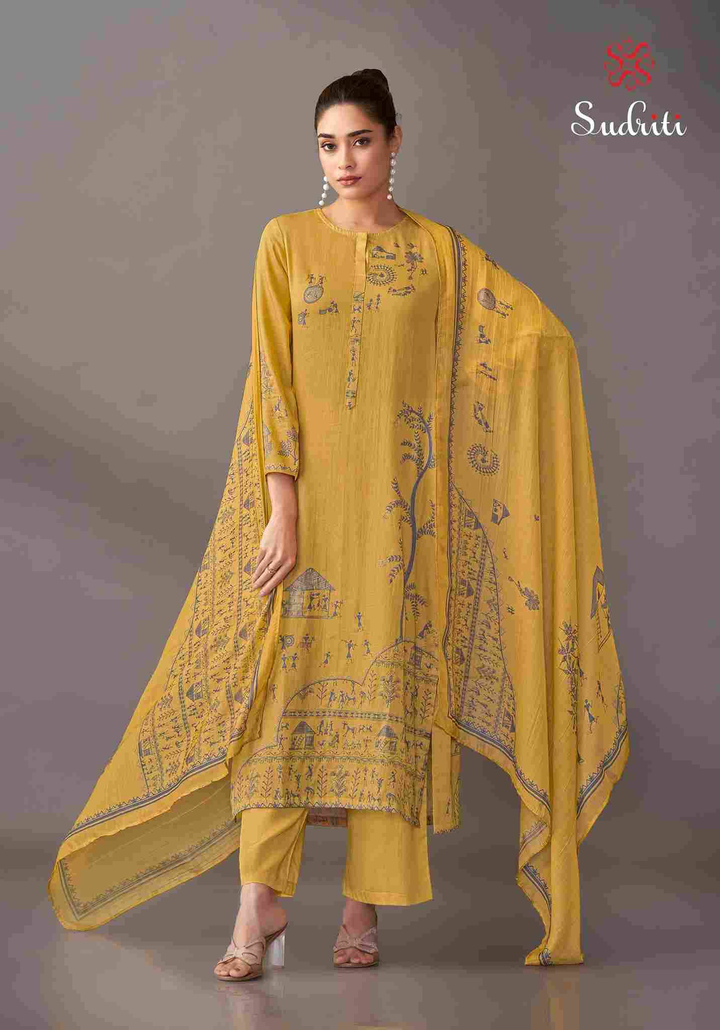 Habiba By Sudriti Beautiful Stylish Festive Suits Fancy Colorful Casual Wear & Ethnic Wear & Ready To Wear Satin Print Dresses At Wholesale Price