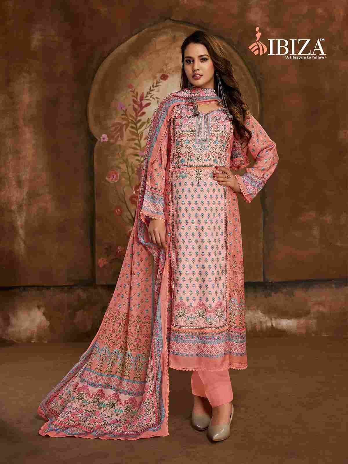 Harlins By Ibiza 15988 To 15991 Series Designer Festive Suits Beautiful Fancy Stylish Colorful Party Wear & Occasional Wear Pure Bemberg Muslin Dresses At Wholesale Price