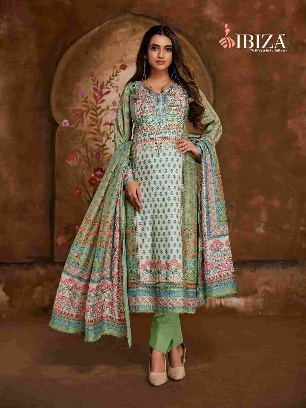 Harlins By Ibiza 15988 To 15991 Series Designer Festive Suits Beautiful Fancy Stylish Colorful Party Wear & Occasional Wear Pure Bemberg Muslin Dresses At Wholesale Price