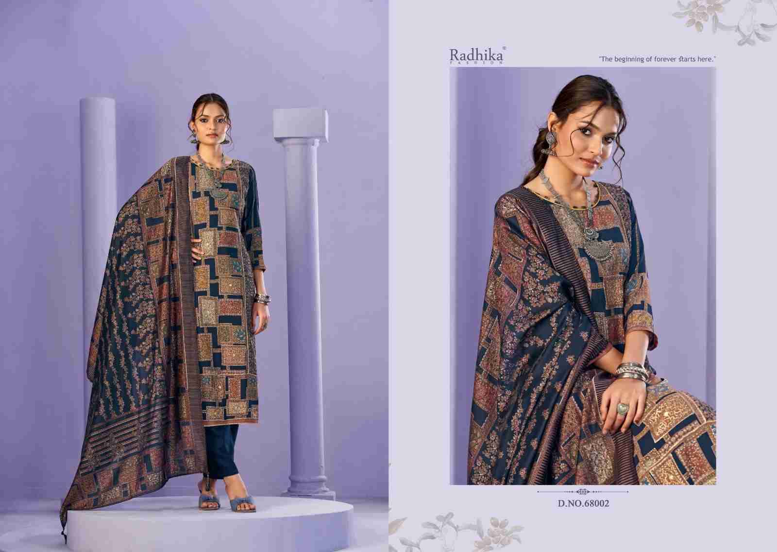 Beauty Silk Vol-3 By Azara 68001 To 68004 Series Beautiful Festive Suits Stylish Fancy Colorful Casual Wear & Ethnic Wear Muslin Print Dresses At Wholesale Price