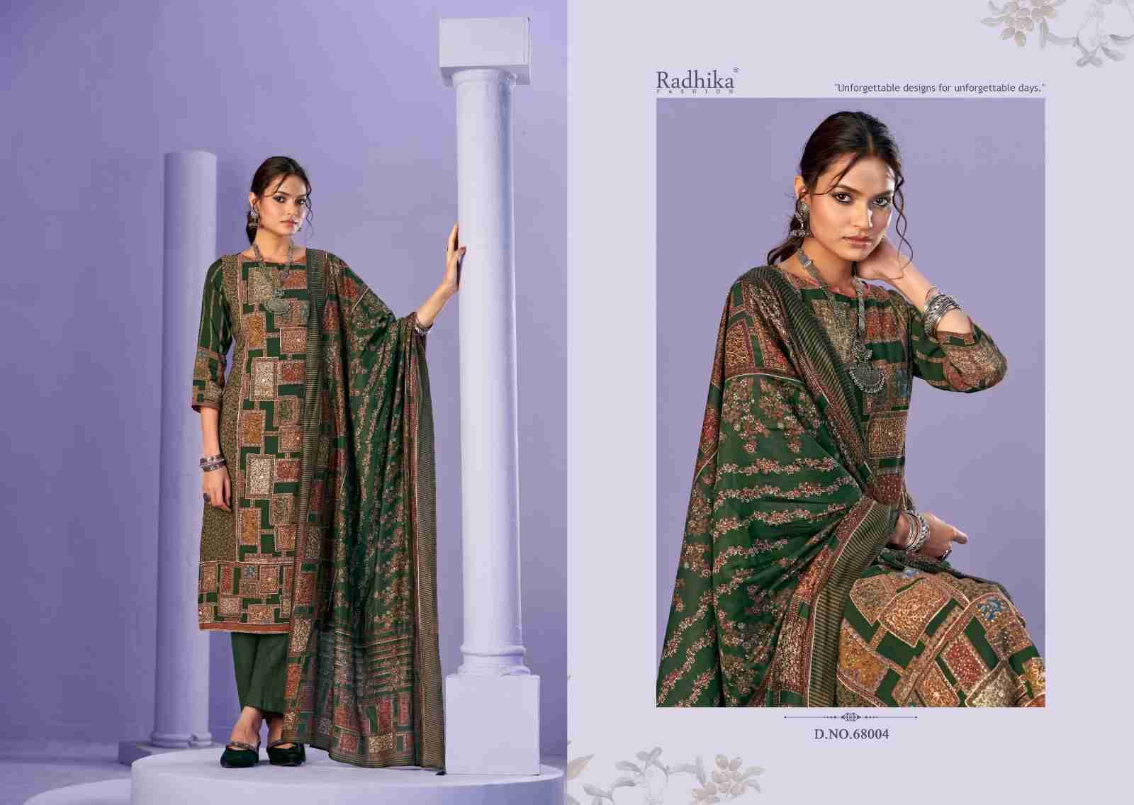 Beauty Silk Vol-3 By Azara 68001 To 68004 Series Beautiful Festive Suits Stylish Fancy Colorful Casual Wear & Ethnic Wear Muslin Print Dresses At Wholesale Price