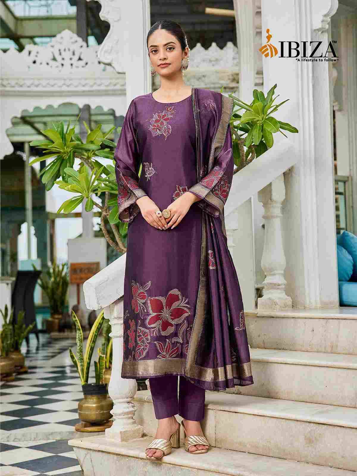 Suroor By Ibiza 16042 To 16045 Series Designer Festive Suits Beautiful Fancy Stylish Colorful Party Wear & Occasional Wear Pure Bangalori Silk Jacquard Dresses At Wholesale Price