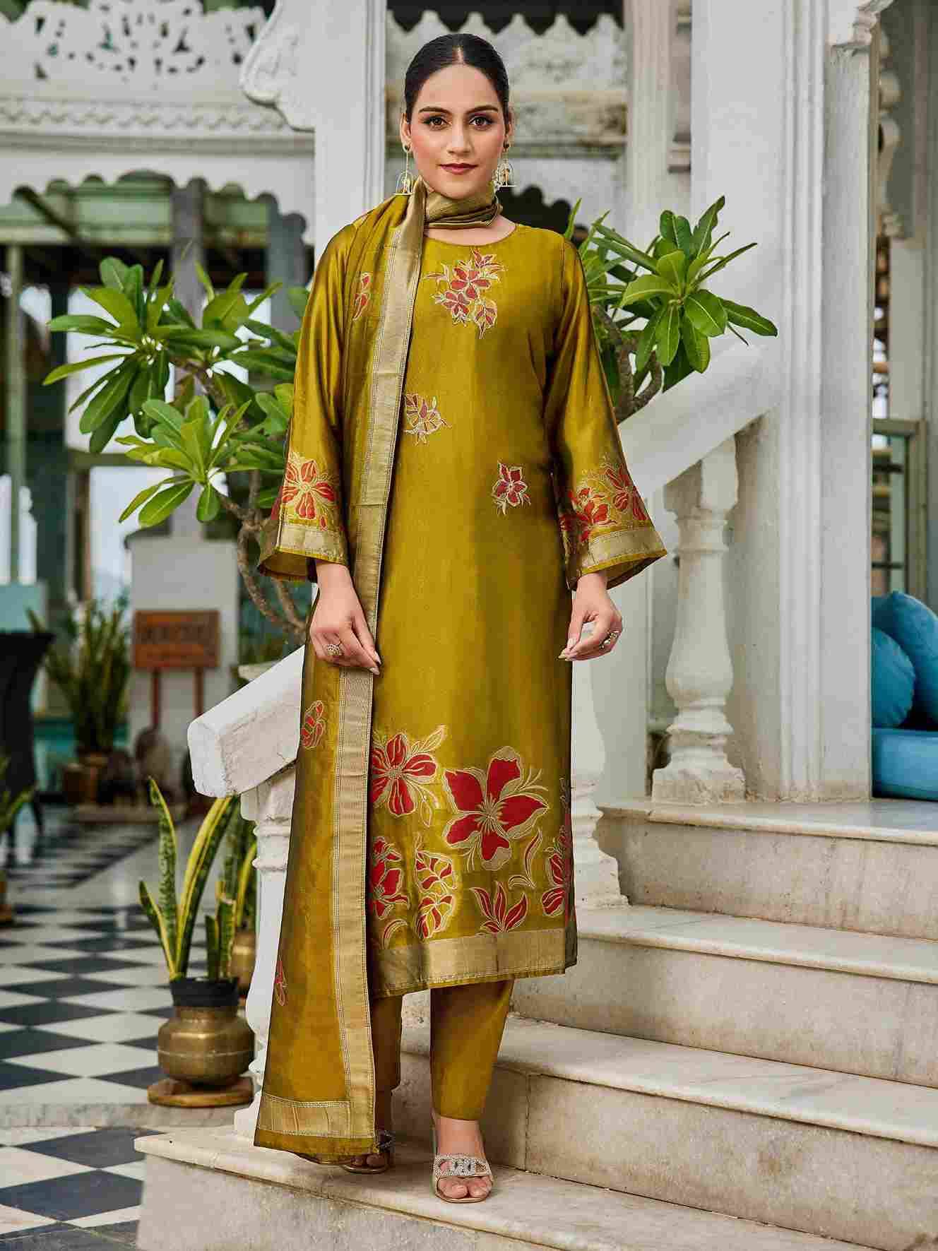Suroor By Ibiza 16042 To 16045 Series Designer Festive Suits Beautiful Fancy Stylish Colorful Party Wear & Occasional Wear Pure Bangalori Silk Jacquard Dresses At Wholesale Price