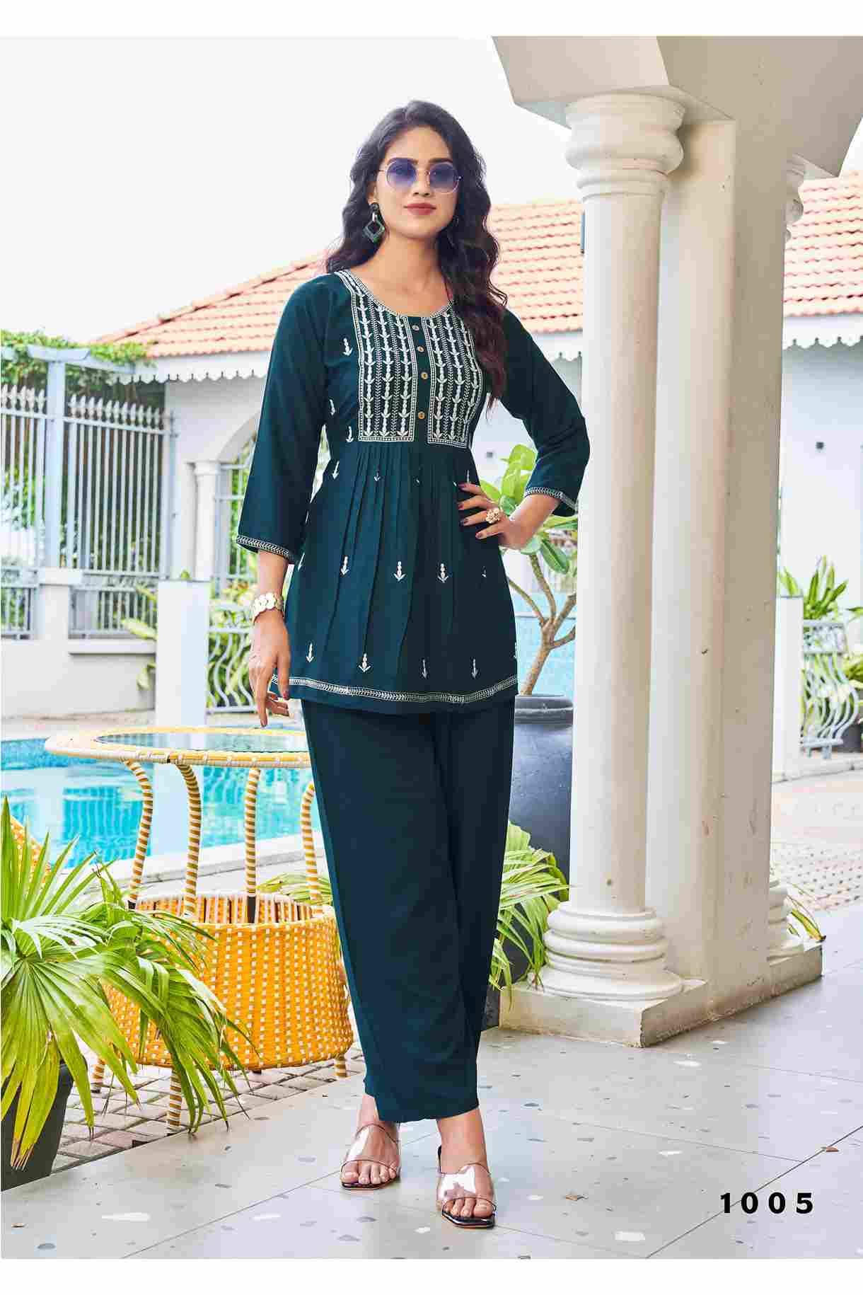 Polo Vol-2 By Tips And Tops 1001 To 1006 Series Designer Stylish Fancy Colorful Beautiful Party Wear & Ethnic Wear Collection Rayon Slub Co-Ords At Wholesale Price