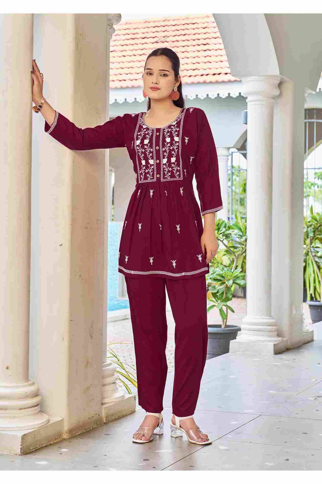 Polo Vol-2 By Tips And Tops 1001 To 1006 Series Designer Stylish Fancy Colorful Beautiful Party Wear & Ethnic Wear Collection Rayon Slub Co-Ords At Wholesale Price