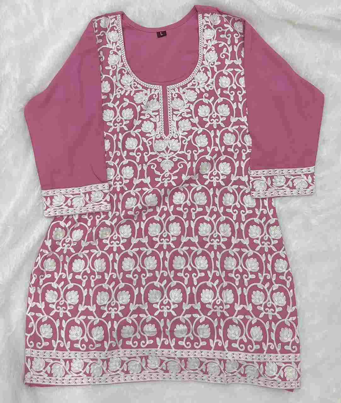 Chikankari By Kaamiri 1001 To 1006 Series Designer Stylish Fancy Colorful Beautiful Party Wear & Ethnic Wear Collection Heavy Rayon Tops At Wholesale Price