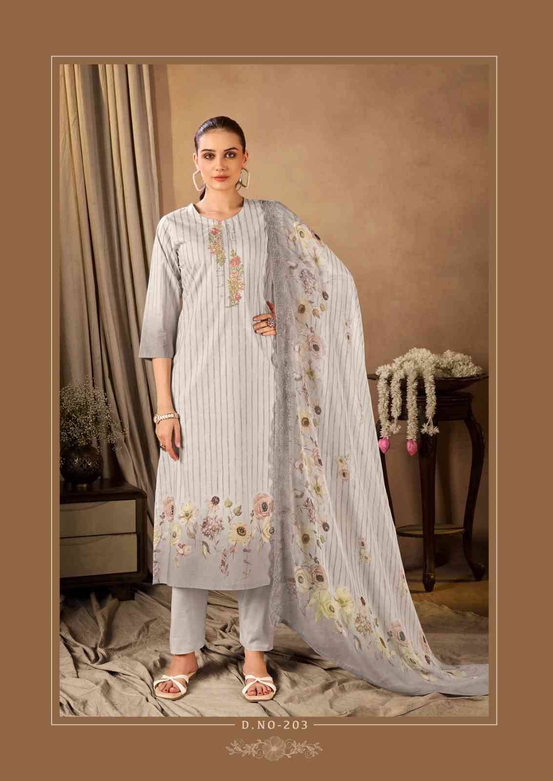 Falak Vol-2 By Relssa Fabrics 201 To 204 Series Beautiful Festive Suits Colorful Stylish Fancy Casual Wear & Ethnic Wear Lawn Cotton Embroidery Dresses At Wholesale Price