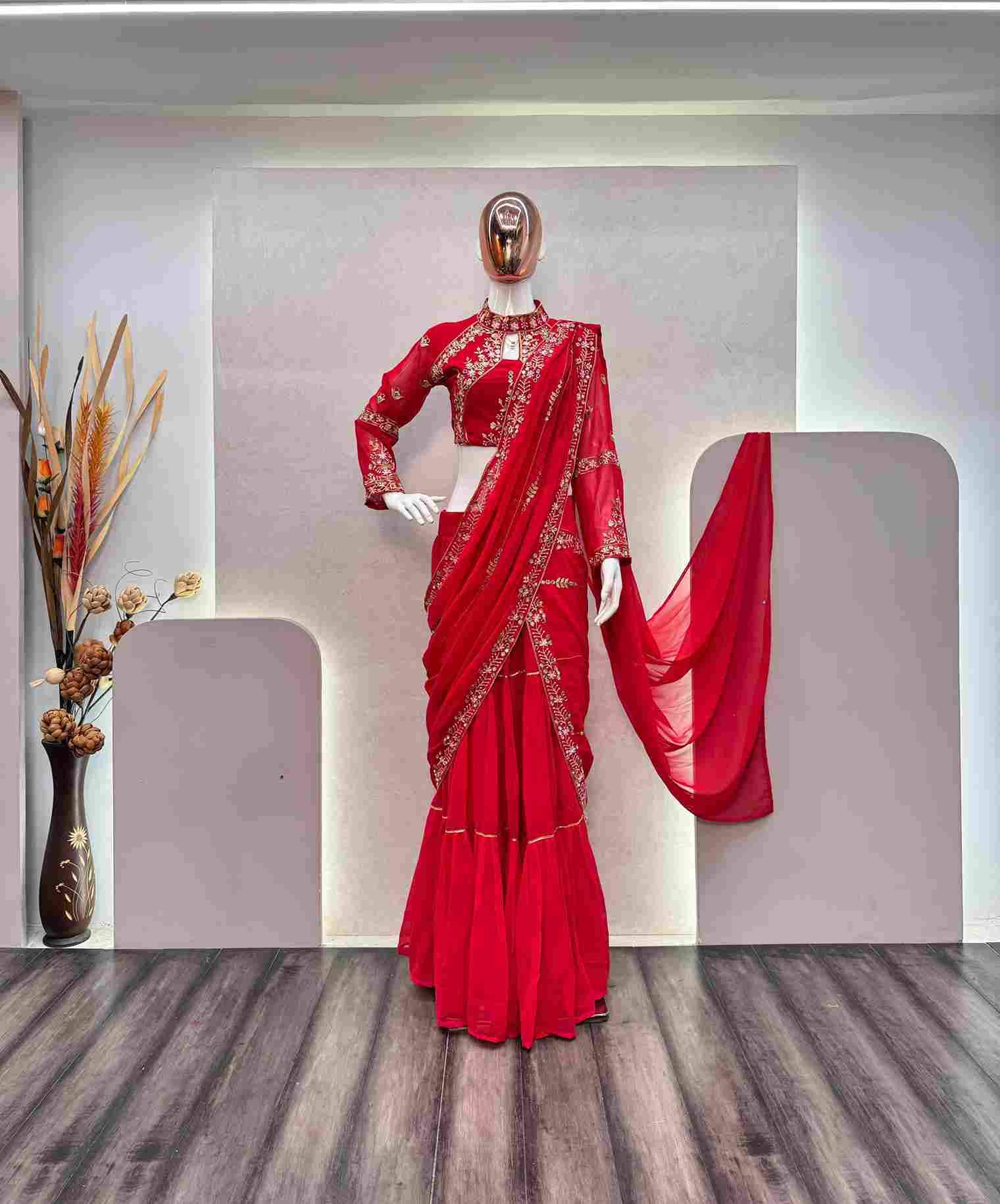 Pc-27 By Fashid Wholesale 01 To 06 Series Navratri Wear Collection Beautiful Stylish Colorful Fancy Party Wear & Occasional Wear Faux Georgette Lehengas At Wholesale Price