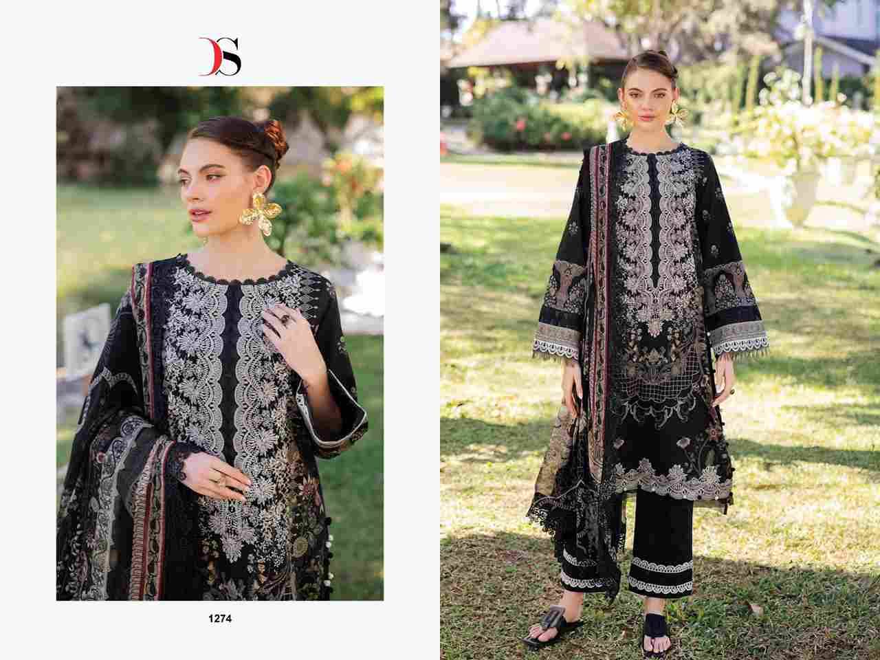 Jade Urbane-25 Vol-4 By Deepsy Suits 1271 To 1278 Series Pakistani Stylish Beautiful Colourful Printed & Embroidered Party Wear & Occasional Wear Pure Cotton Dresses At Wholesale Price