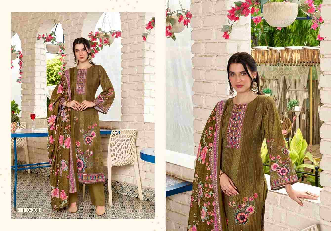 Nafisa By Romani 1110-001 To 1110-008 Series Beautiful Festive Suits Stylish Fancy Colorful Casual Wear & Ethnic Wear Soft Cotton Print Dresses At Wholesale Price