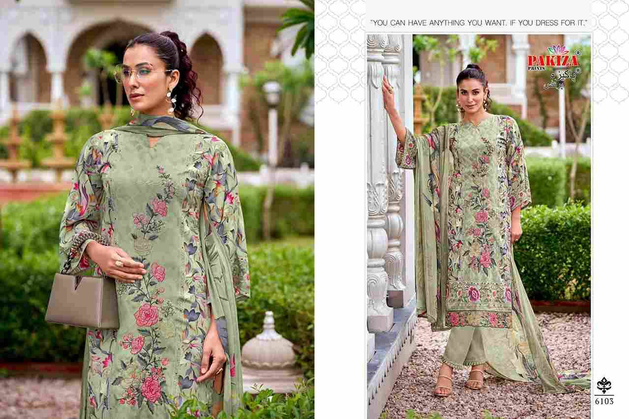 Sanaya Vol-61 By Pakiza Prints 6101 To 6110 Series Beautiful Festive Suits Stylish Fancy Colorful Party Wear & Occasional Wear Royal Crepe Dresses At Wholesale Price