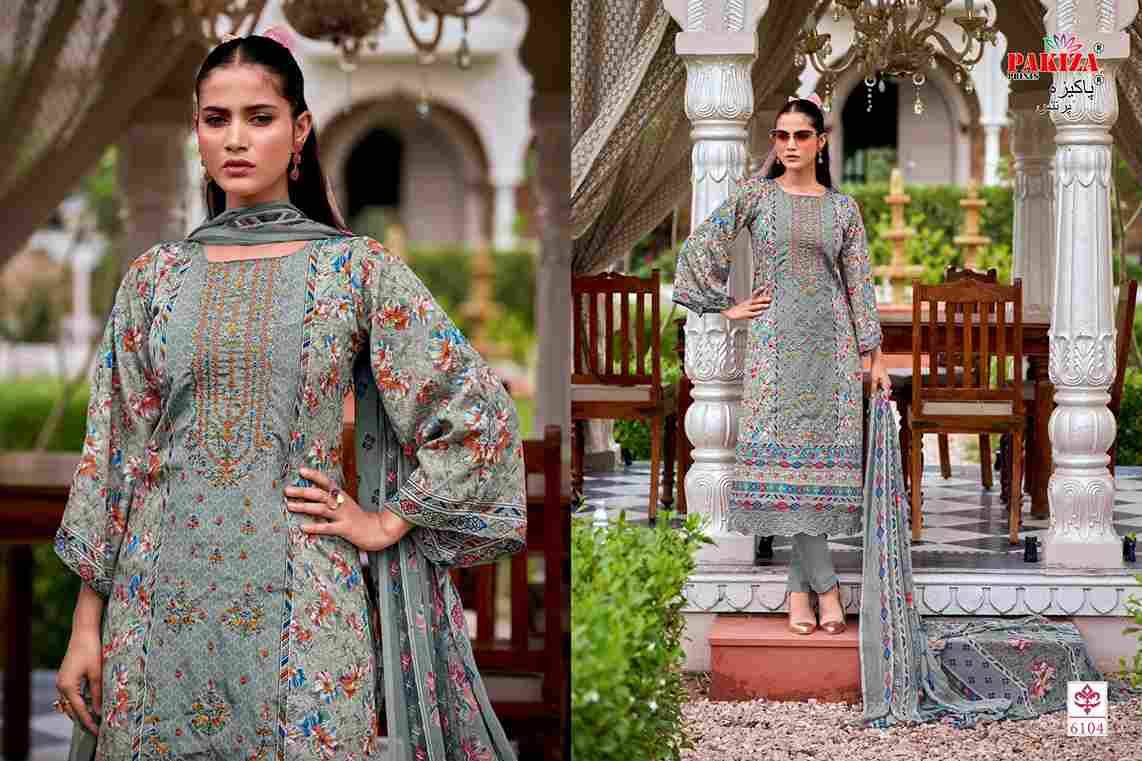 Sanaya Vol-61 By Pakiza Prints 6101 To 6110 Series Beautiful Festive Suits Stylish Fancy Colorful Party Wear & Occasional Wear Royal Crepe Dresses At Wholesale Price