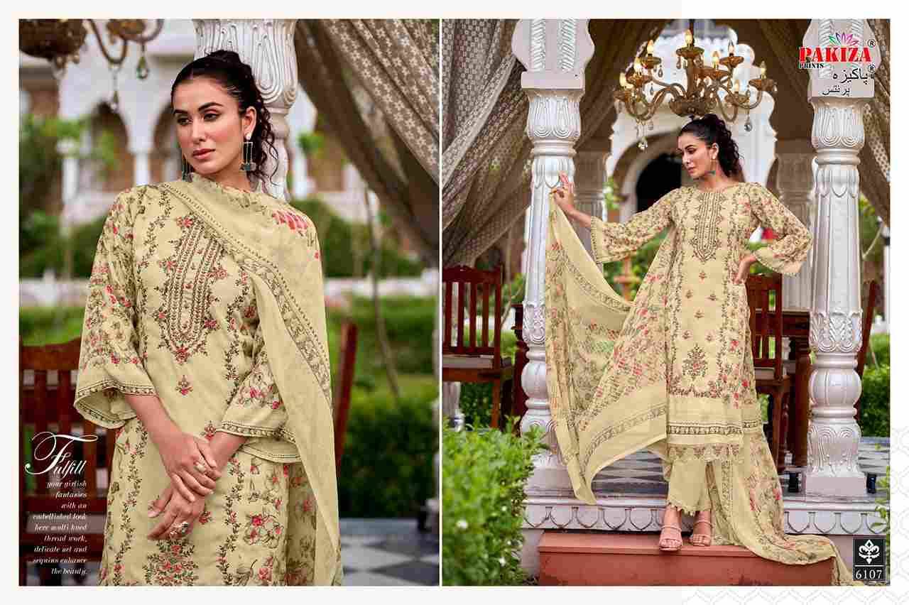 Sanaya Vol-61 By Pakiza Prints 6101 To 6110 Series Beautiful Festive Suits Stylish Fancy Colorful Party Wear & Occasional Wear Royal Crepe Dresses At Wholesale Price