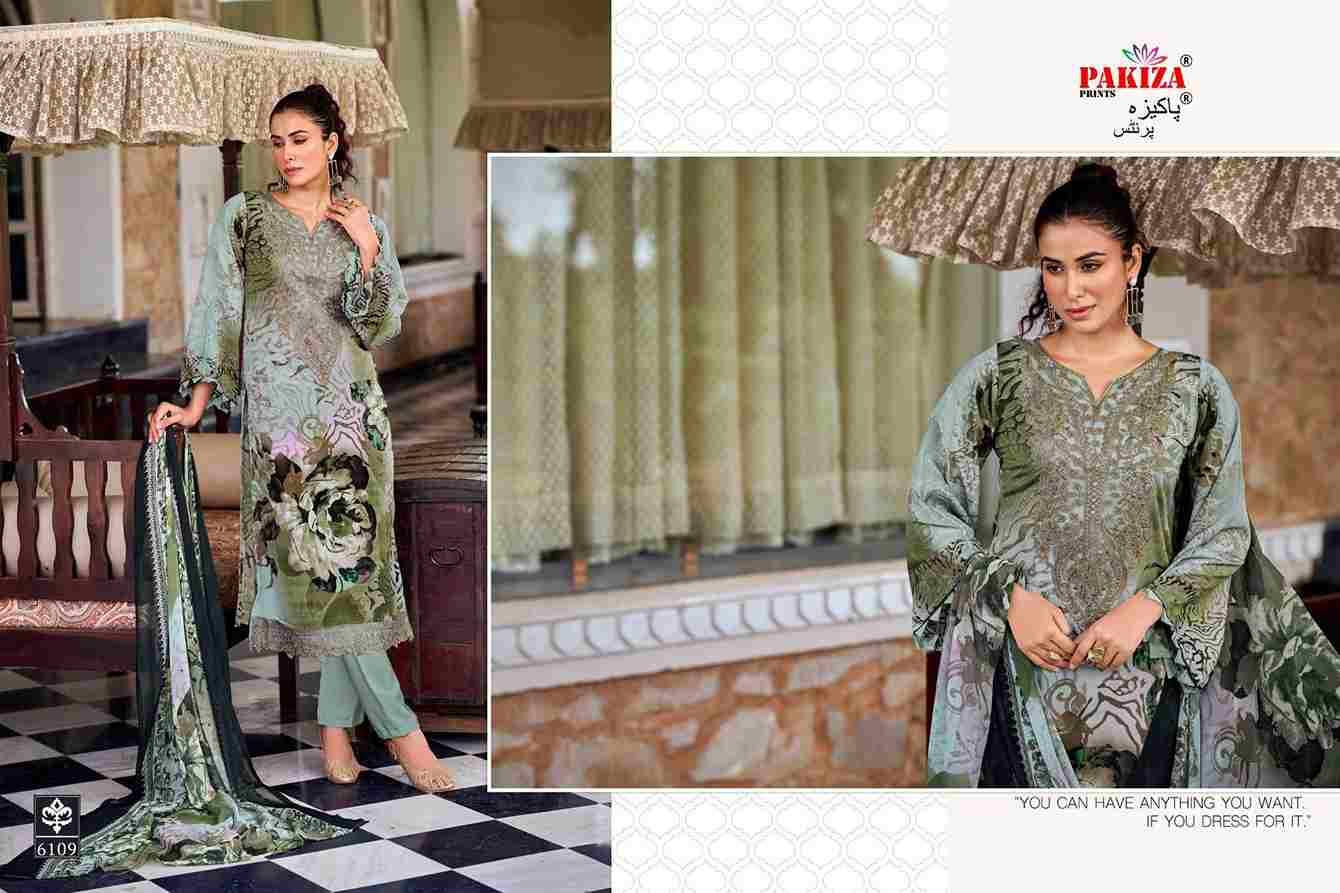 Sanaya Vol-61 By Pakiza Prints 6101 To 6110 Series Beautiful Festive Suits Stylish Fancy Colorful Party Wear & Occasional Wear Royal Crepe Dresses At Wholesale Price