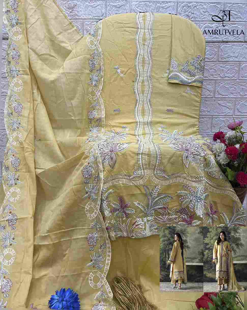 Ombre Classic By Amrutvela 1001 To 1004 Series Designer Pakistani Suits Beautiful Fancy Colorful Stylish Party Wear & Occasional Wear Lawn Cotton Embroidered Dresses At Wholesale Price