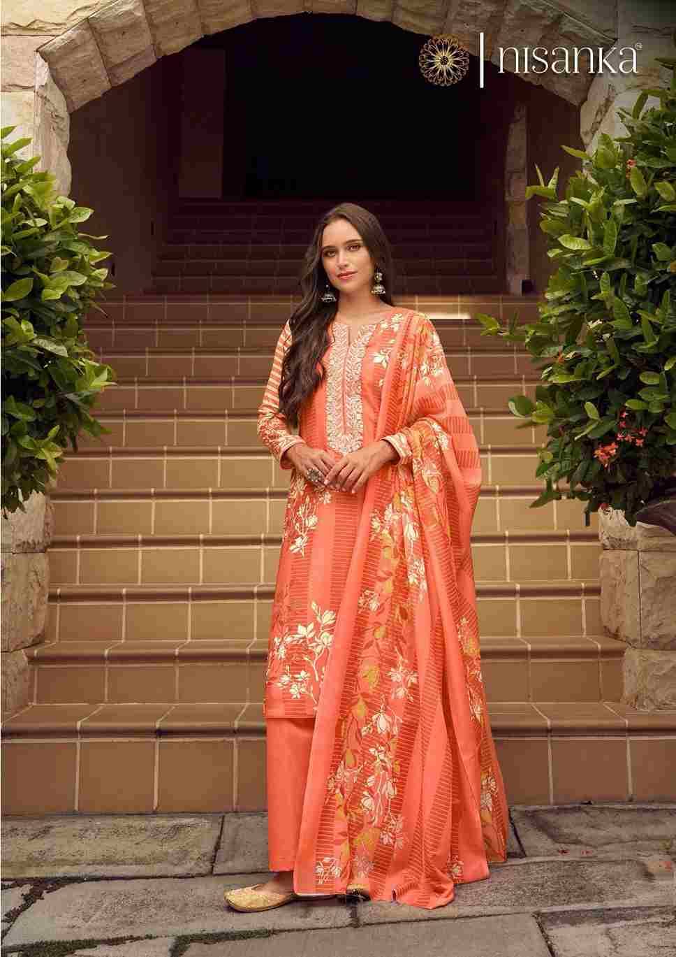 Avatara Vol-2 By Nisanka 101 To 107 Series Beautiful Festive Suits Colorful Stylish Fancy Casual Wear & Ethnic Wear Viscose Lawn Dresses At Wholesale Price