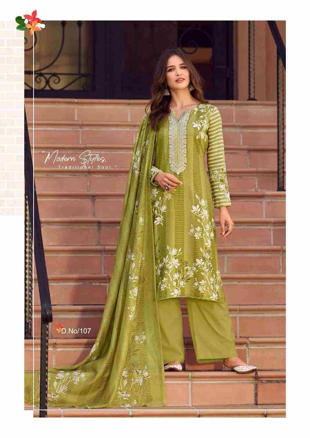 Avatara Vol-2 By Nisanka 101 To 107 Series Beautiful Festive Suits Colorful Stylish Fancy Casual Wear & Ethnic Wear Viscose Lawn Dresses At Wholesale Price