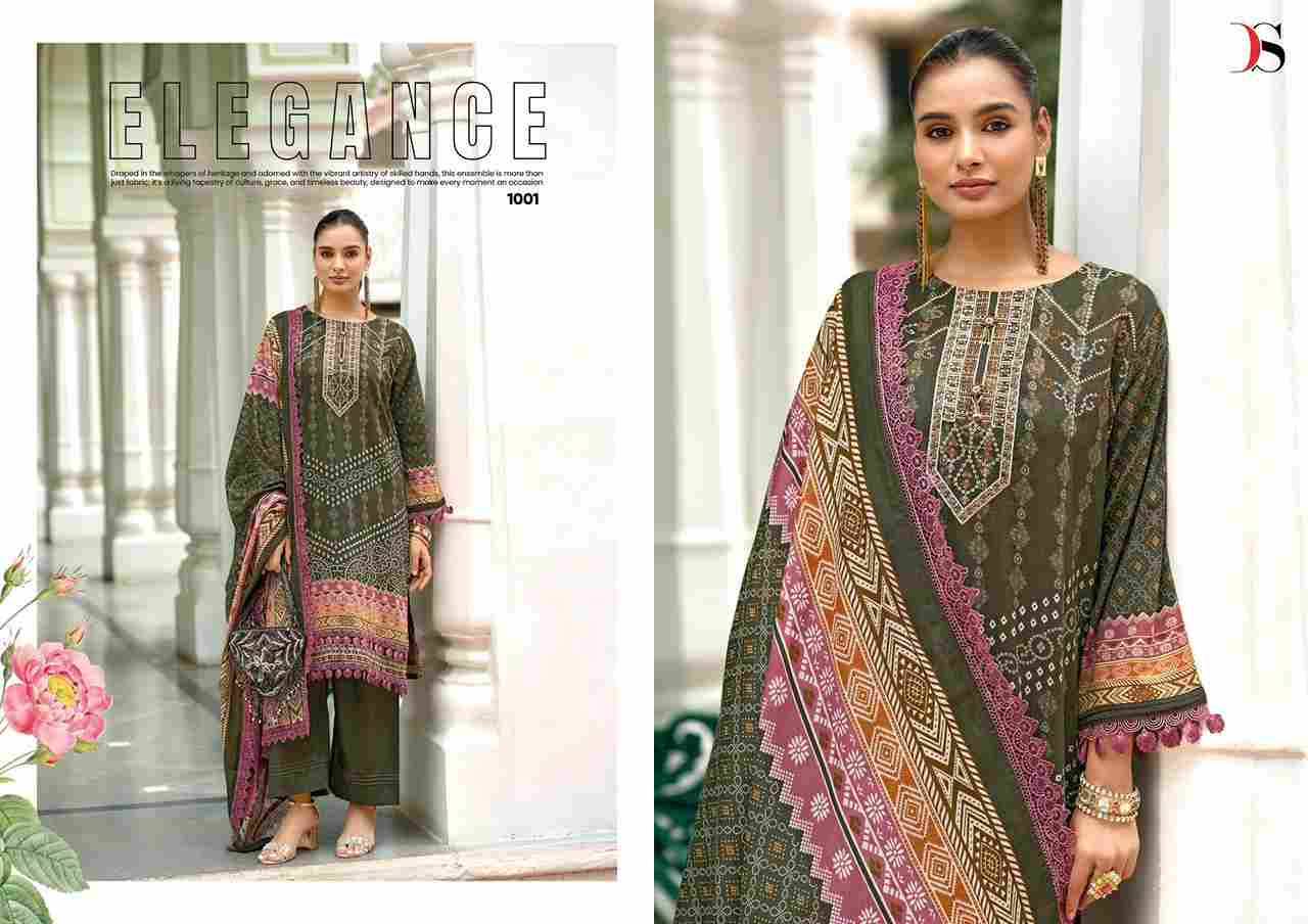 Tawakkal Premium Collection-25 By Deepsy Suits 1001 To 1008 Series Pakistani Stylish Beautiful Colourful Printed & Embroidered Party Wear & Occasional Wear Pure Cotton Dresses At Wholesale Price
