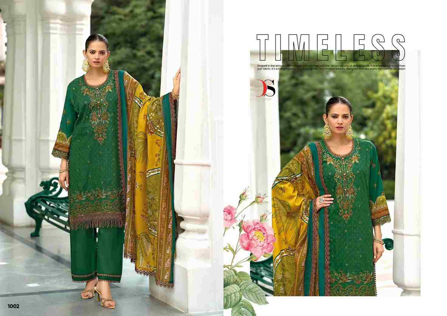 Tawakkal Premium Collection-25 By Deepsy Suits 1001 To 1008 Series Pakistani Stylish Beautiful Colourful Printed & Embroidered Party Wear & Occasional Wear Pure Cotton Dresses At Wholesale Price